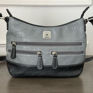 Stone & Co. Nancy Leather Boat Bottom Hobo Bag